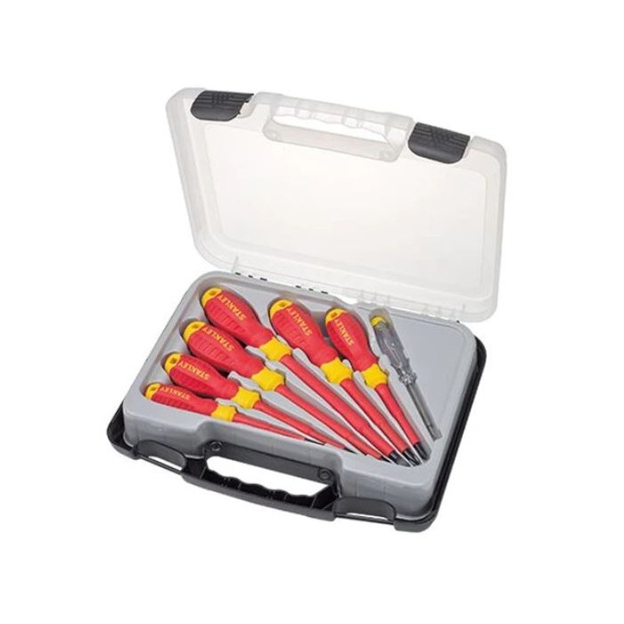 DESTORNILLADOR AISLADO 1000v 7 Pz STANLEY