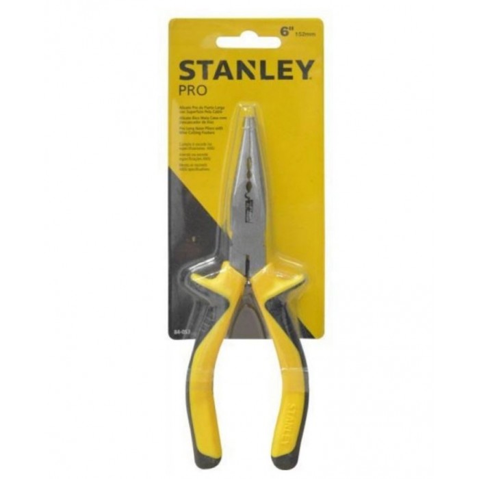 ALICATE PUNTA LARGA 6" PRO STANLEY