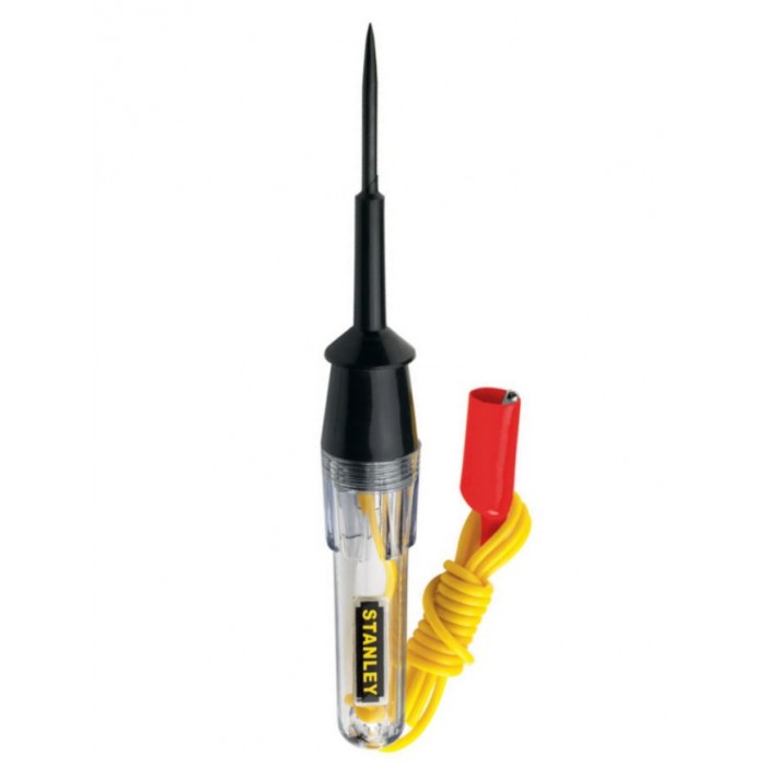 PROBADOR DE CIRCUITOS DE 6 - 12v STANLEY