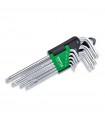LLAVE TORX CON SEGURO 9 PZ TOPTUL