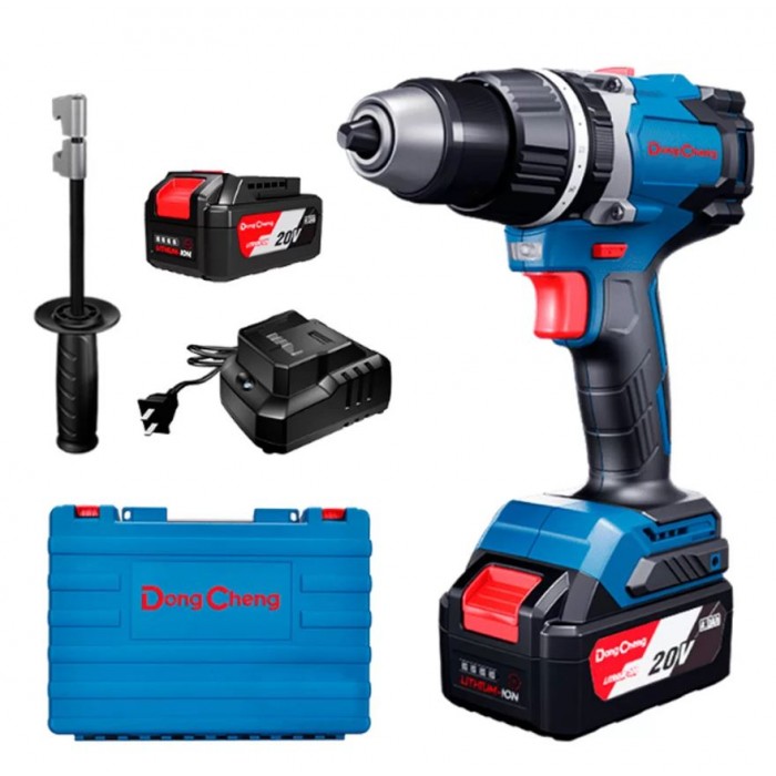 TALADRO INALAMBRICO 20V/5.0Ah PERCUTOR DONGCHENG