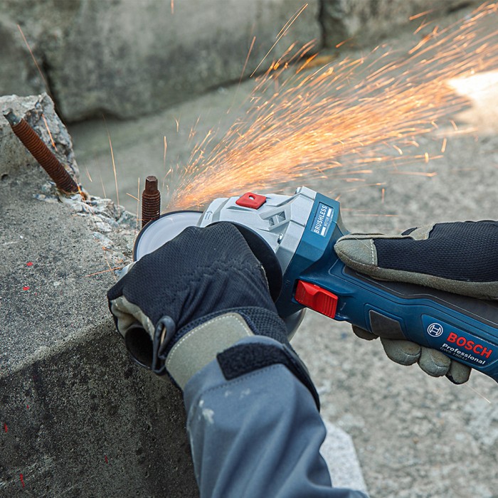 MINI AMOLADORA GWS 180-LI BARETOOL BOSCH