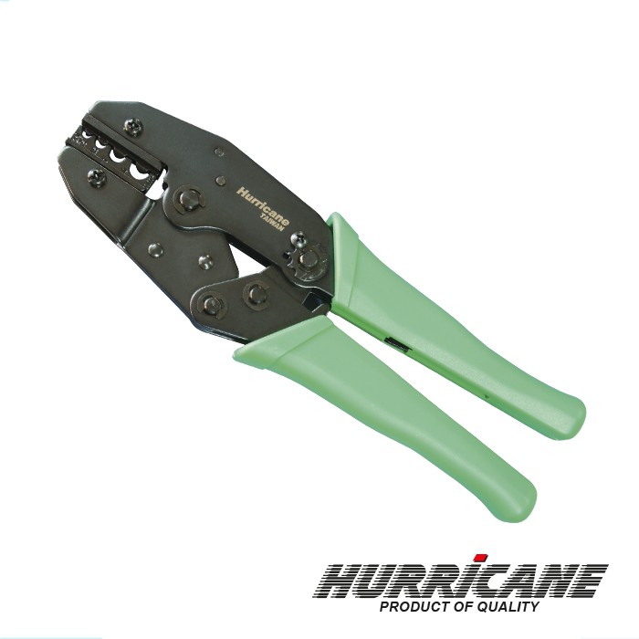 Alicate Crimping Metal 8,7″ para terminal desnudo. Hurricane